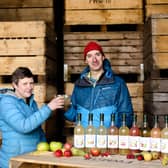 ane and Jon Birch, owners of Yorkshire Wolds Apple Juice Co, located in Malton. Photo courtesy of Anoif Photography.