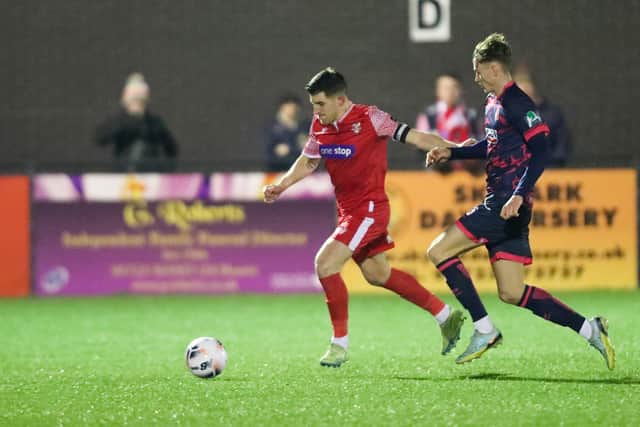 Michael Coulson will be looking to carry on his fine form at King's Lynn Town PHOTOS BY VIKING PHOTOGRAPHY YORK
