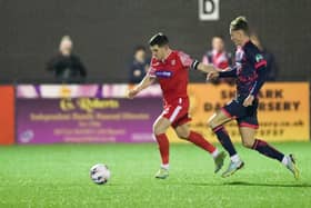 Michael Coulson will be looking to carry on his fine form at King's Lynn Town PHOTOS BY VIKING PHOTOGRAPHY YORK