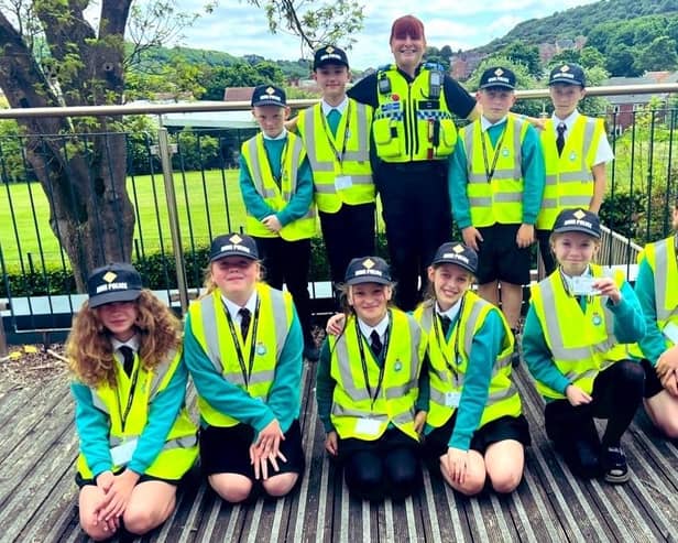 Ten pupils from Thomas Hinderwell School have joined the Mini Police programme