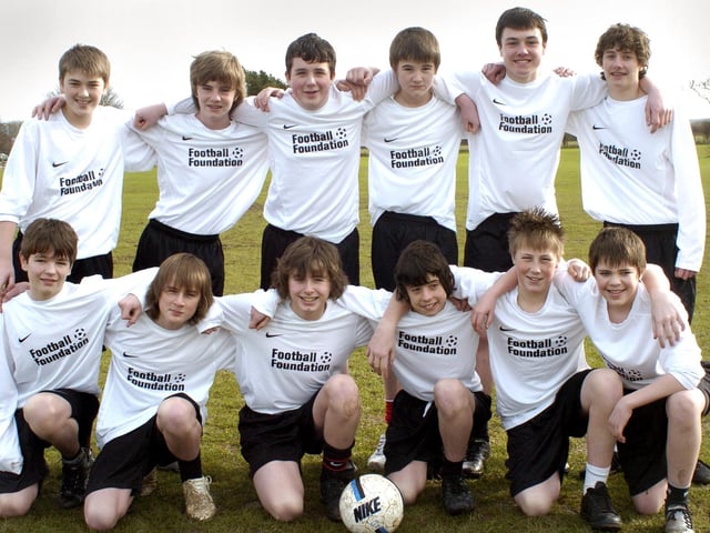 New Football kit at Eskdale School - year 9 boys
w100906
