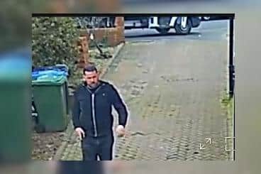 North Yorkshire Police have issued a CCTV image of a man they would like to speak to following a theft in Scarborough. Photo: North Yorkshire Police.