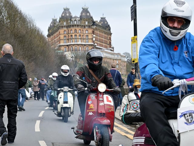 The scooters arrive