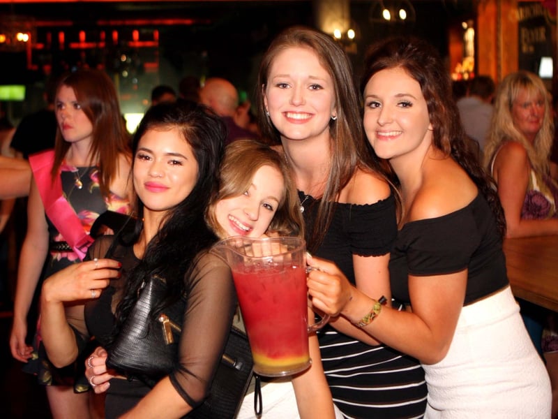 Amelia, Leah, Chloe & Molly looking gorgeous in Scarborough Flyer.
