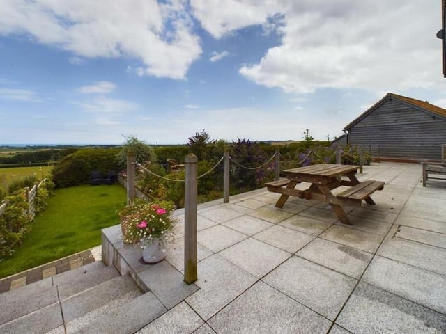 A seating area with a view - ideal for entertaining.
