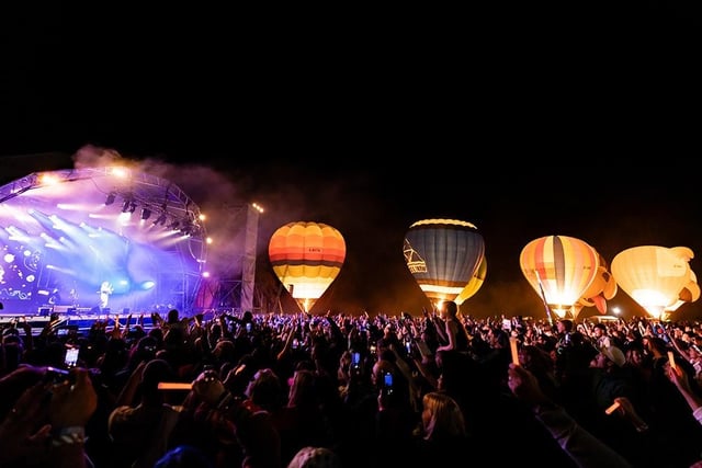 The Yorkshire Balloon Fiesta took place at Castle Howard, it's first year at the stately home.