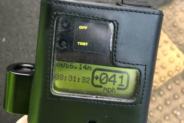 A number of drivers have been caught speeding as a result of speed enforcement from traffic officers.