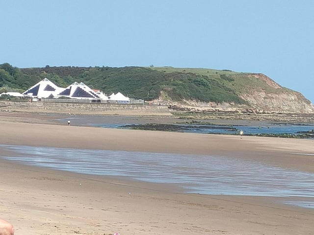 North Bay in Scarborough, looking towards the Sea Life Centre.