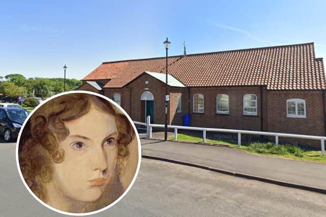 A celebration of Anne Bronte's life is set to take place at Sewerby Methodist Church. Photo: Google Maps/ St Catherine's Hospice Support Group