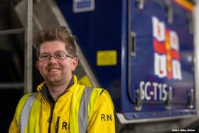 Matt Buckle has qualified as a Head Launcher and Shannon Launch and Recovery Driver. Photo: RNLI/Mike Milner