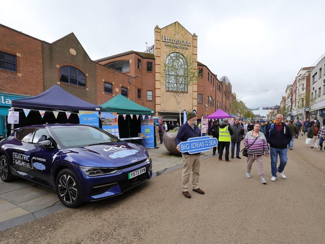 The streets of Scarborough were busy this weekend