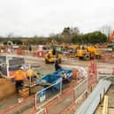 Barratt and David Wilson Homes is warning that building sites are not suitable places to play.