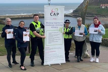 The new Community Alcohol Programme (CAP) is launched in Whitby.
