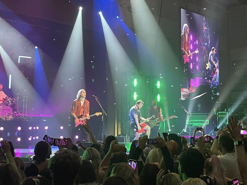 Rocking out!