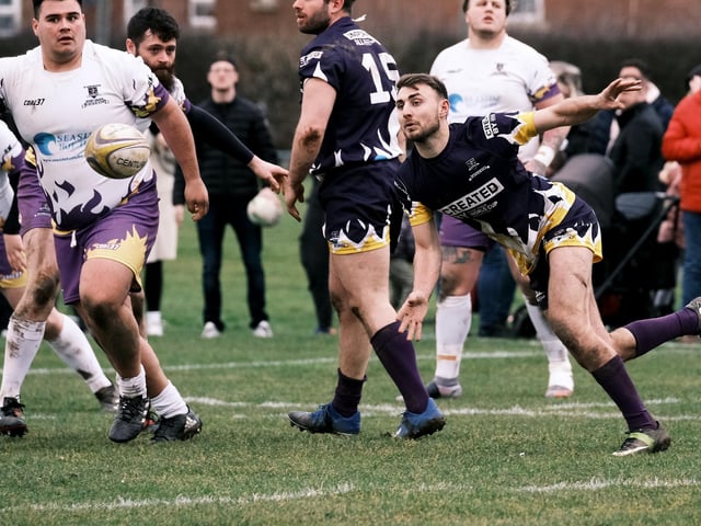 The Old Boys show off their skills