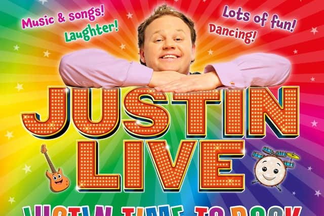Justin Time to Rock! is a high-energy, feel-good family show