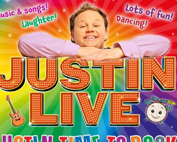Justin Time to Rock! is a high-energy, feel-good family show