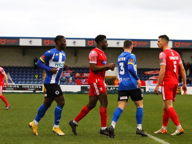 Kieran Weledji and fellow defender Will Thornton netted for the Seadogs.