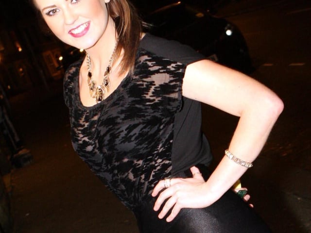 Olivia looking stunning in Blue Lounge.