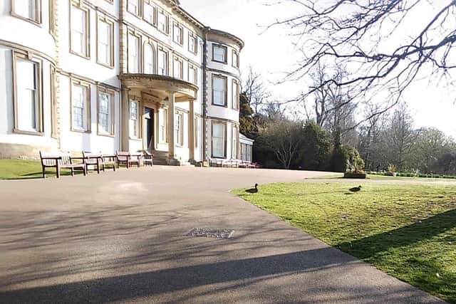 Shelagh E Wallace sent in this Sewerby Hall photograph.