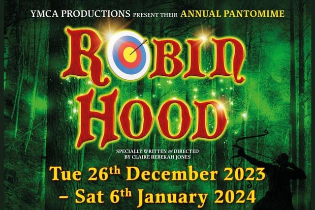 Robin Hood is set to take place at the YMCA Theatre, St Thomas Street, Scarborough. It is set to run from December 26 until January 6. The production has been specially written directed by Claire Rebekah Jones.