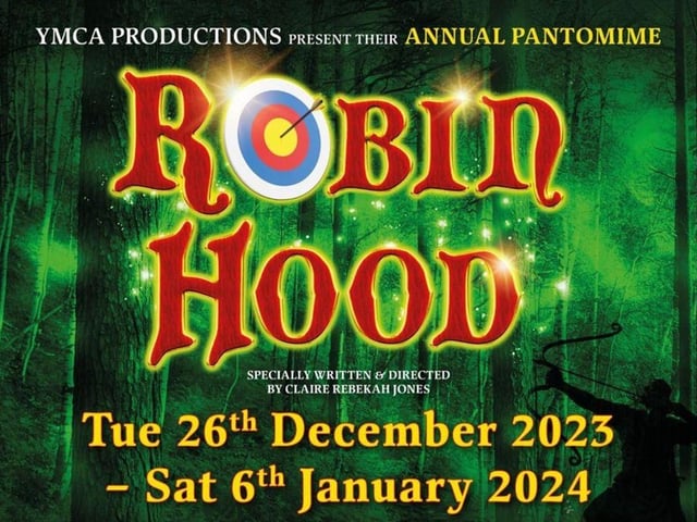 Robin Hood is set to take place at the YMCA Theatre, St Thomas Street, Scarborough. It is set to run from December 26 until January 6. The production has been specially written directed by Claire Rebekah Jones.