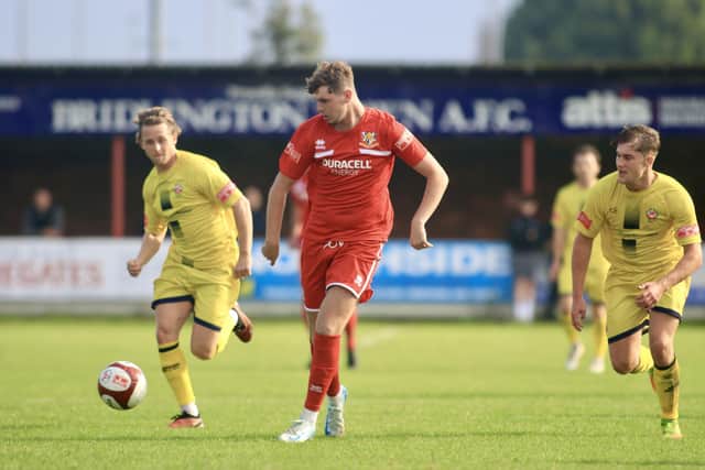 Bridlington Town return to league action with trip to NPL East new boys Bishop Auckland. PHOTOS BY TCF PHOTOGRAPHY