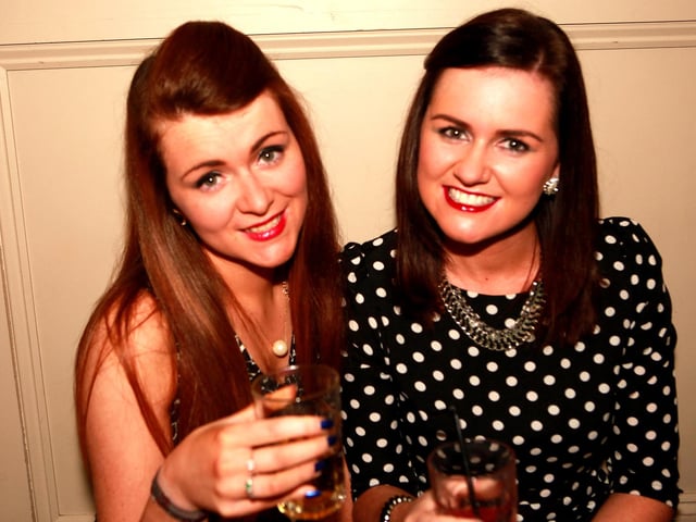 Sisterly love...Meg and Lauren.