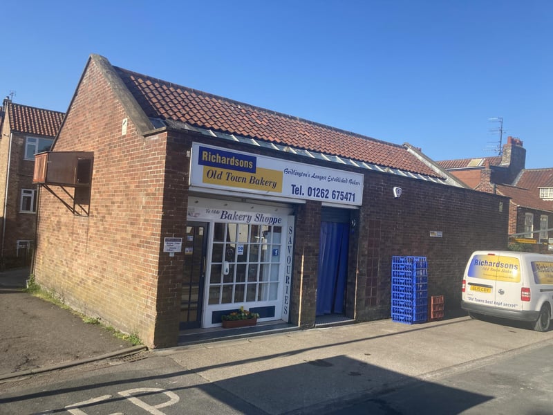 Richardsons Old Town Bakery is located in the historic Old Town of Bridlington. It is Bridlington's longest established bakery and also delivers its produce to local businesses.