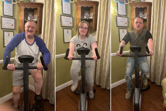 Employees, residents and their families recently took part in an annual cycling challenge at Kirkgate House in Bridlington.