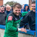 Even Shane Bland's heroics could not stop Whitby Town from slipping to a 1-0 loss on the road at Worksop Town. PHOTO BY BRIAN MURFIELD