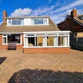 A front view of the Osgodby Close property.