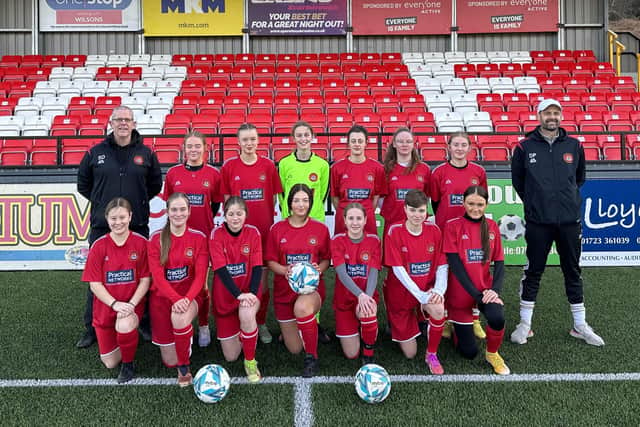 Scarborough Ladies Under-16s earned a 7-0 home win.