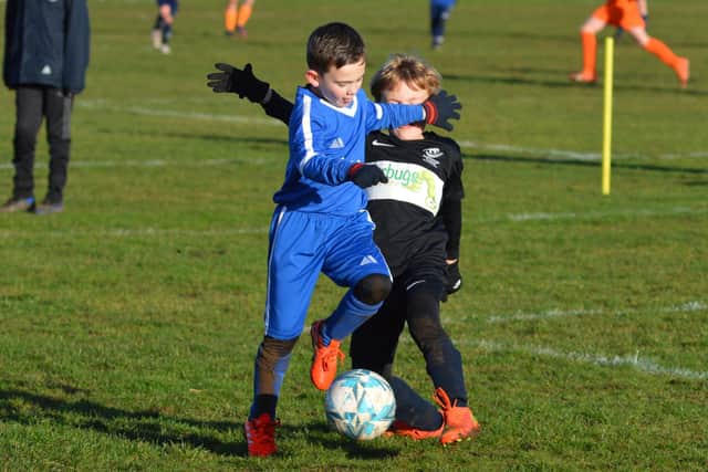 Heslerton Hornets take on Scarborough Football Scholarship.