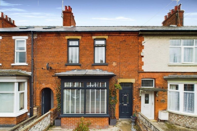 This three bedroom terraced house is for sale with Hunters for £215,000.