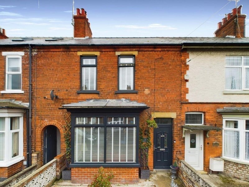 This three bedroom terraced house is for sale with Hunters for £215,000.