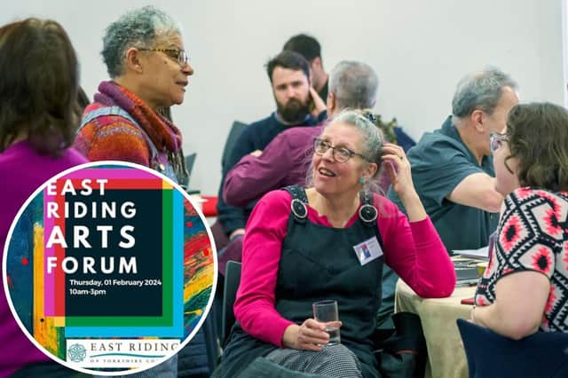 East Riding Arts Forum will be taking place at Bridlington Spa on Thursday, February 1.