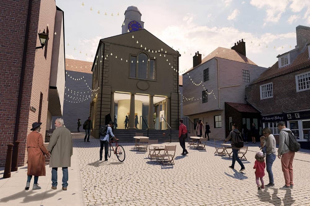 Whitby Old Town Hall artist's impression.