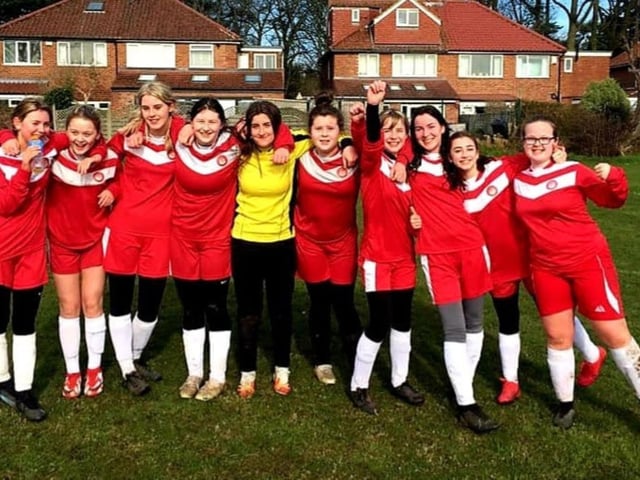 Scarborough Ladies FC Under-15s.