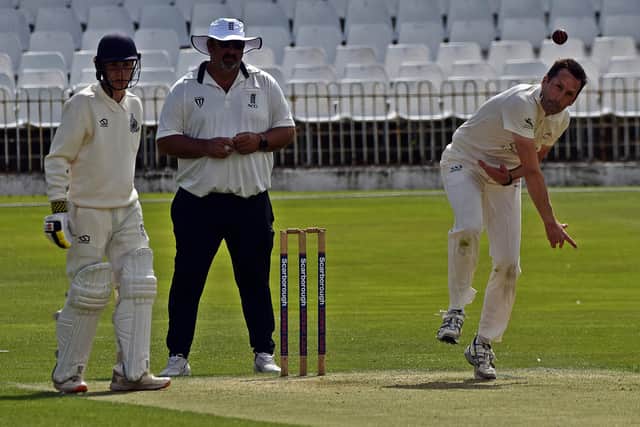 Yapham bowler Jonathan Flint bowled well in Saturday's win