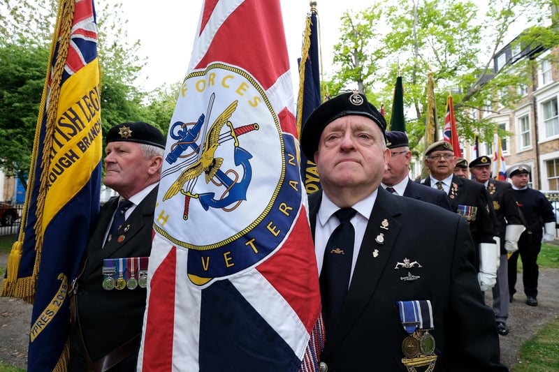 Standard Bearers assemble.
