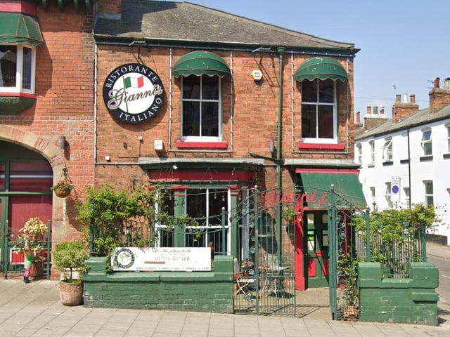 Gianni's Italian Restaurant is located on Victoria Rd, Scarborough. One Google review said: "The staff are so friendly and attentive, enough though it was very busy. The food is fresh and tasty. The portion size are large. We got a few starters to share. Such great value for money. Highly recommend booking. Has a separate vegan menu too!"