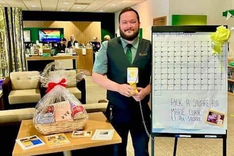 Staff at Lloyd's Bank are among the first to sign up for the challenge