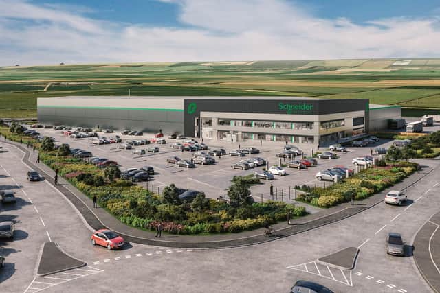 The Schneider Electric facility will offer 30 EV charging points for staff