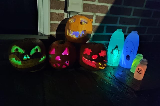 This fantastic pumpkin display was sent in by Bridlington resident Jackie Spencer.