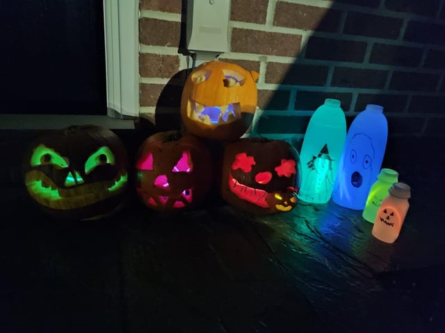 This fantastic pumpkin display was sent in by Bridlington resident Jackie Spencer.