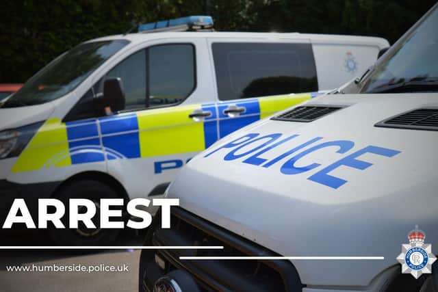 Two people have been arrested in Bridlington after paying for items with counterfeit bank notes