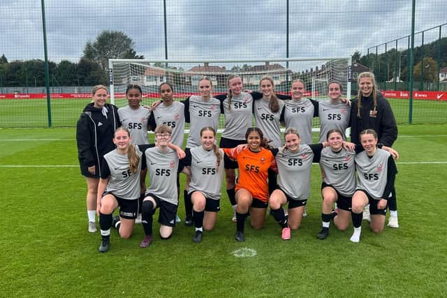 Scarborough Football Scholarship Women earned a 2-2 draw at Ultimate FCA
