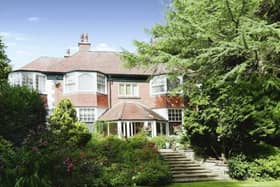 A rear view of the stunning property for sale in Scalby at £995,000.