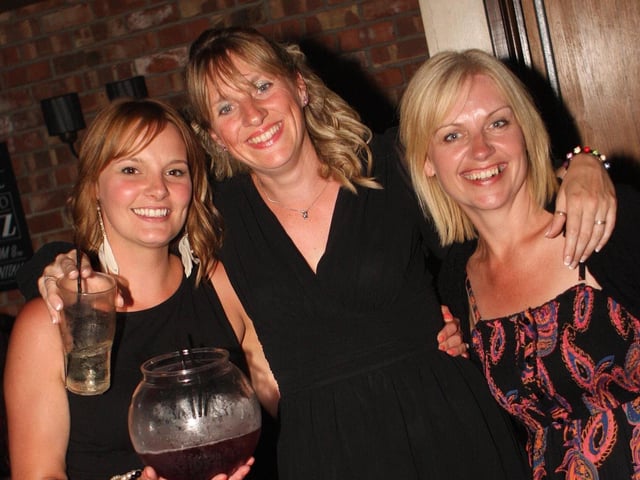 Shelly, Angie and Michelle in Barbican